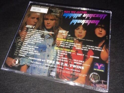 Vinnie Vincent Invasion Kiss My Guitar Kiss VVI Empress Valley 2CD