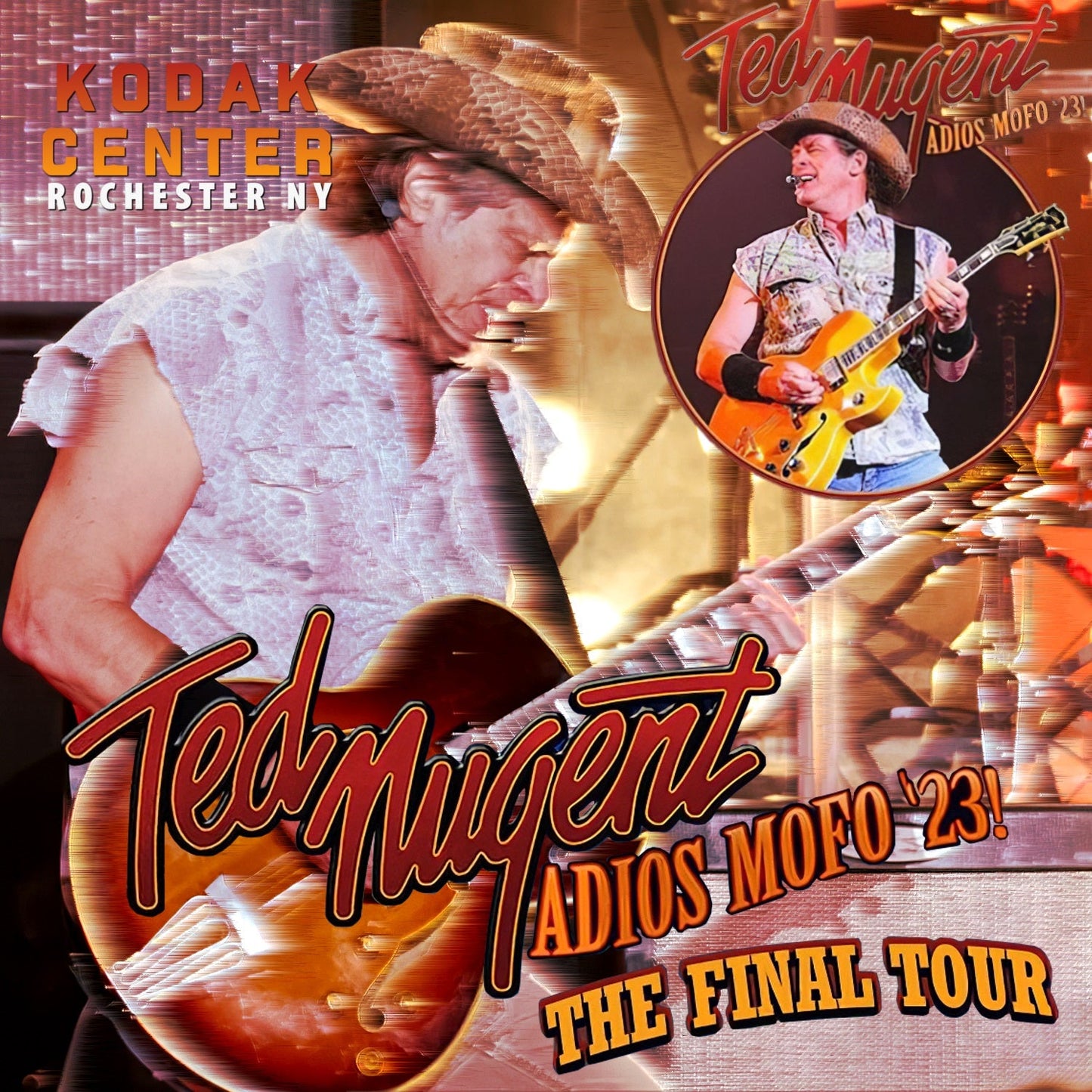Ted Nugent / Adios Mofo '23! The Final Tour (2CDR)
