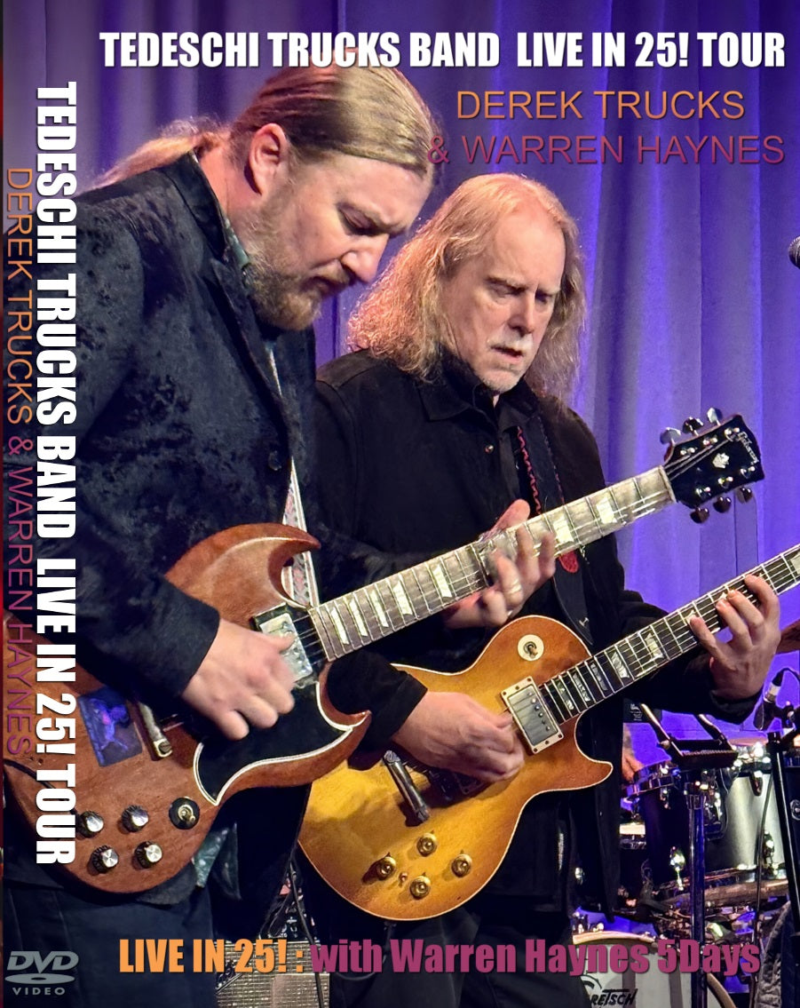 Tedeschi Trucks Band with Warren Haynes / LIVE IN 25! with Warren Haynes 5Days (1DVDR)