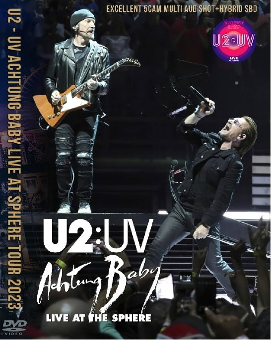 U2 / UV Achtung Baby Live at Sphere Tour 2023 (1DVDR)