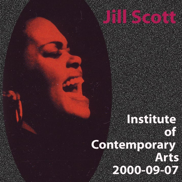 Jill Scott / Instituto de Artes Contemporáneas 2000-09-07 (1CDR)