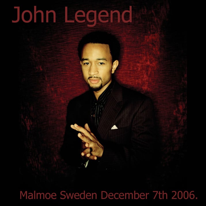 John Legend / Malmore Sweden December 7th 2006 (2CDR)