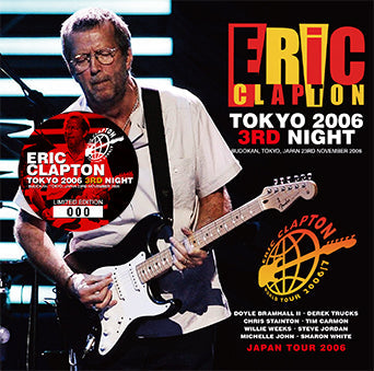 ERIC CLAPTON / TOKIO 2006 TERCERA NOCHE (2 CD + 1 DVD)
