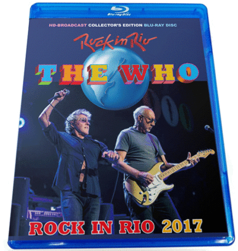 The Who Rock In Rio Brasil 2017 23rd September Blu-ray 1 Disc 21 Tracks Music