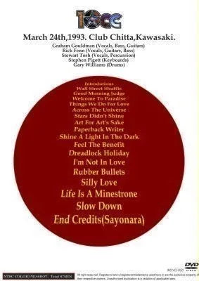 10CC / ¡VIVO! LA GIRA DE ÉXITOS CLÁSICOS (1 DVD)