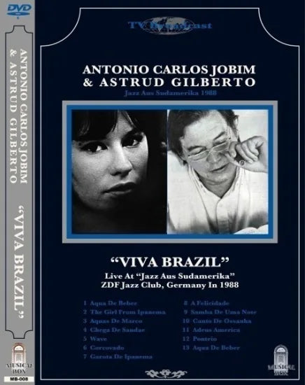 ANTONIO C JOBIM &amp; ASTRUD GILBERTO / Viva Brasil (1DVDR)