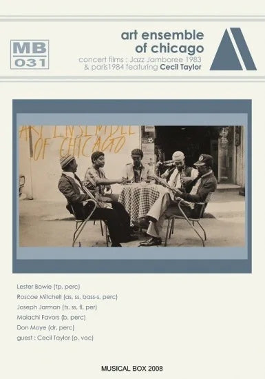 ART ENSENBLEO DE CHICAGO / PELÍCULAS DE CONCIERTOS 1983, 1984 (1 DVDR)