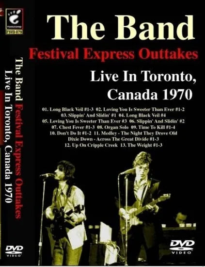 LA BANDA / FESTIVAL EXPRESS OUTTAKES (1 DVDR)