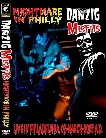 DANZING / MISFITS / NIGHTMARE IN PHILLY (1DVDR)