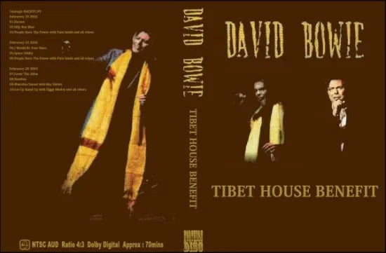 DAVID BOWIE / Tibet House Benefit (1DVDR)
