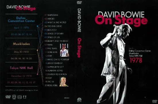 DAVID BOWIE / ON STAGE (1DVDR)