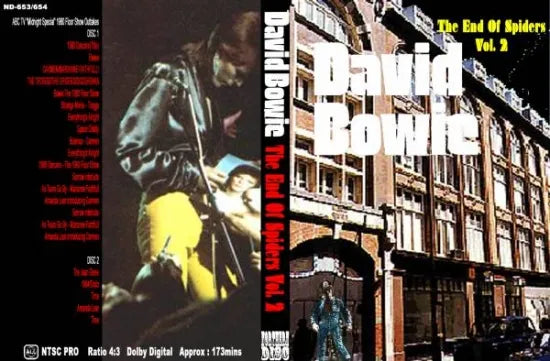 DAVID BOWIE / THE END OF SPIDERS VOL.2 (2DVDR)