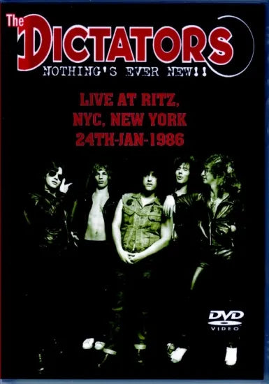 DICTATORS / NOTHING'S EVER NEW!! (1DVDR)