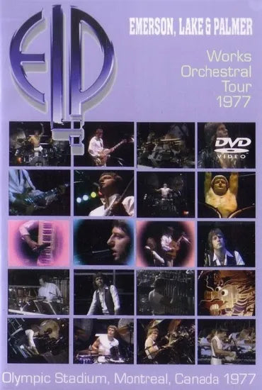 EMERSON, LAKE and PALMER / Works Orchestral Tour 1977 (1DVDR)