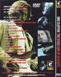 ERIC CLAPTON / EL OTRO LADO DE 24 NOCHES (1DVDR)