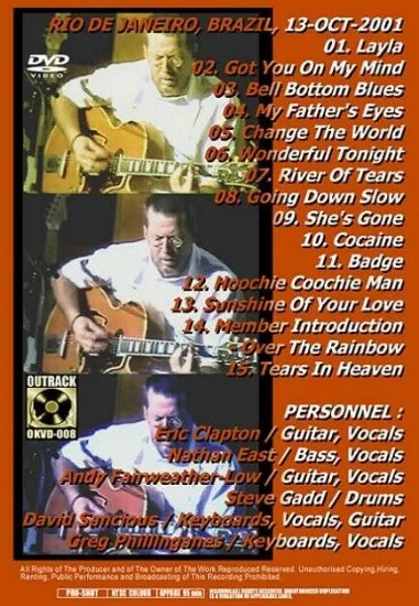 ERIC CLAPTON / ONE MORE SNAKE ONE MORE LIZARD (1DVD)