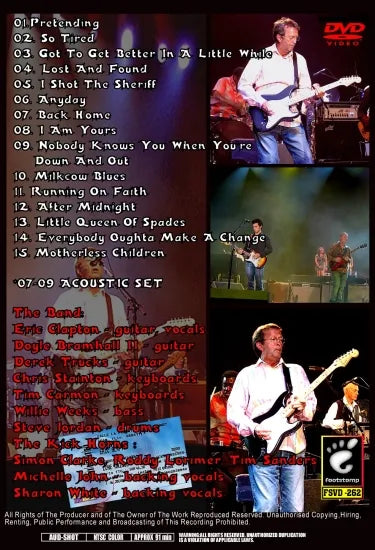 ERIC CLAPTON & HIS BAND / IN THE BEGINNING 2006 (1DVDR)