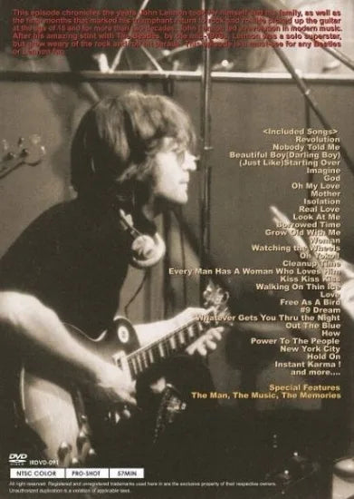 JOHN LENNON / BEHIND THE MUSIC REMASTERED (1DVDR)