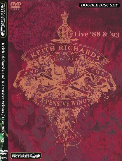 KEITH RICHARDS / LIVE'88&'93 (1DVD)