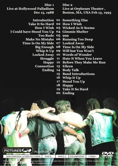 KEITH RICHARDS / LIVE'88&'93 (1DVD)