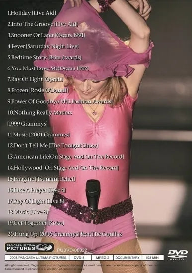 MADONNA / LIVE (1DVDR)