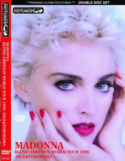 MADONNA / BLOND AMBITION WORLD TOUR 1990 Nice&Yokohama (2DVDR)