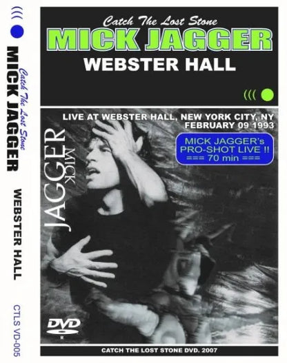 MICK JAGGER / WEBSTER HALL (1DVDR)