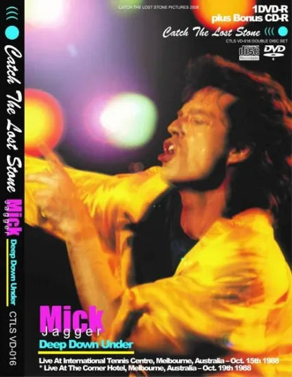 MICK JAGGER / DEEP DOWN UNDER (1DVDR+1CDR)
