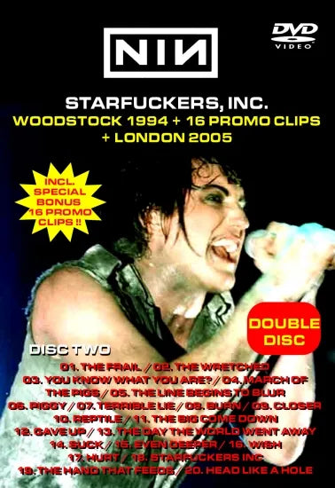 NINE INCH NAILS / STARFUCKERS,INC. (2DVDR)