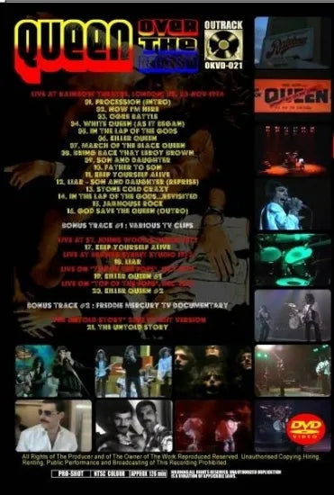 QUEEN / OVER THE RAINBOW (1DVDR)