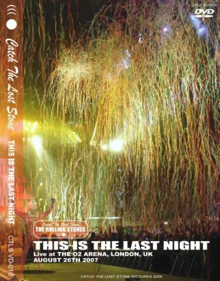 THE ROLLING STONES / THIS IS THE LAST NIGHT (1DVDR)