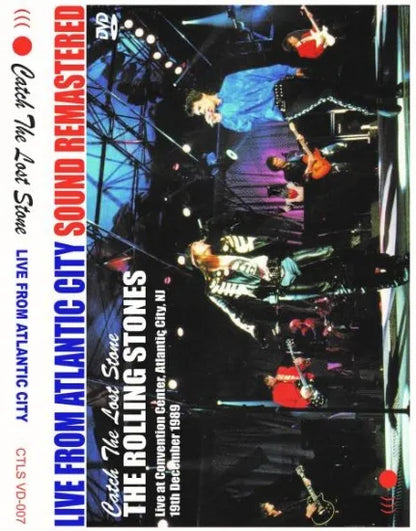 THE ROLLING STONES / LIVE FROM ATLANTIC CITY (1DVDR)
