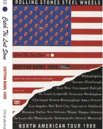 THE ROLLING STONES / COTTON BOWL 1989 (1DVDR)