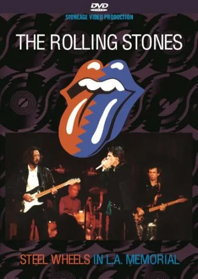 THE ROLLING STONES / STEEL WHEELS IN L.A. MEMORIAL (1DVDR)