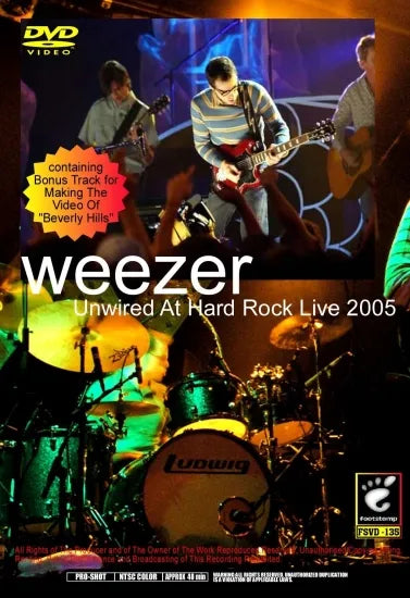 WEEZER / Unwired At Hard Rock Live 2005 (1DVDR)