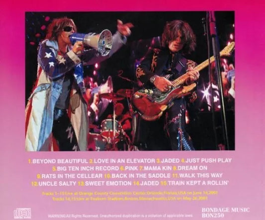 AEROSMITH / BEYOND ALL THINGS (1CD)