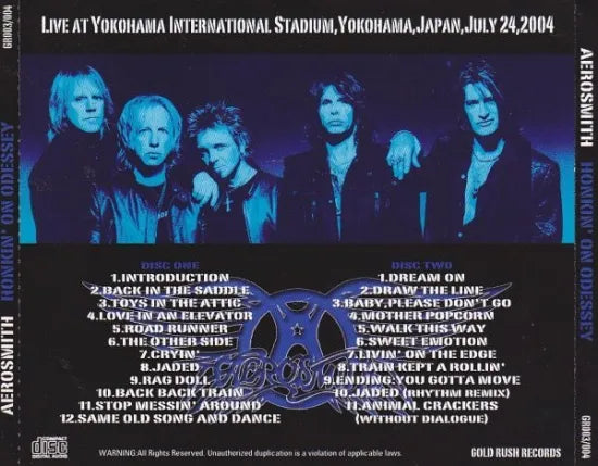 AEROSMITH / HONKIN'ON ODESSEY (2CD)