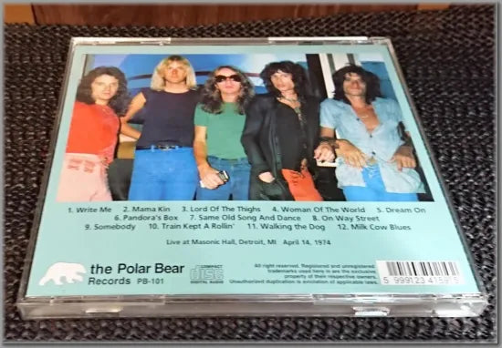 AEROSMITH / LAID BACK? FUCK OFF BABY!! (1CD)