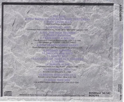 AEROSMITH / TASTE OF RARITIES vol.2 (1CD)