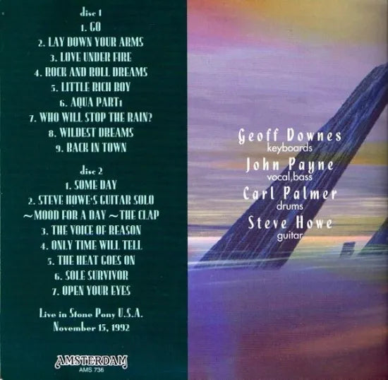 ASIA / STONE PONY 1992 (2CD)