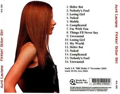 AVRIL LAVIGNE / F**KIN'SK8ER GIRL (1CD)