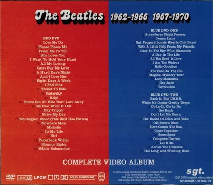 THE BEATLES / COMPLETE VIDEO ALBUM (3DVD)