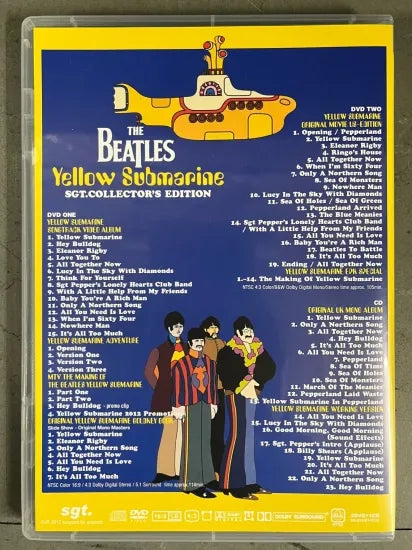 THE BEATLES / YELLOW SUBMARINE SGT.COLLECTOR'S EDITION (2DVD+1CD)