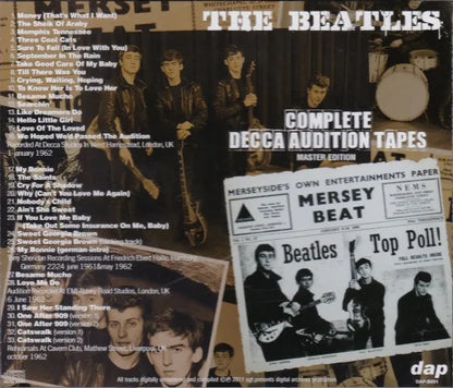 THE BEATLES / COMPLETE DECCA AUDITION TAPES (1CD)