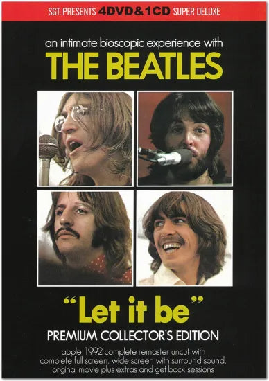 THE BEATLES / LET IT BE PREMIUM COLLECTOR'S EDITION (4DVD+1CD)