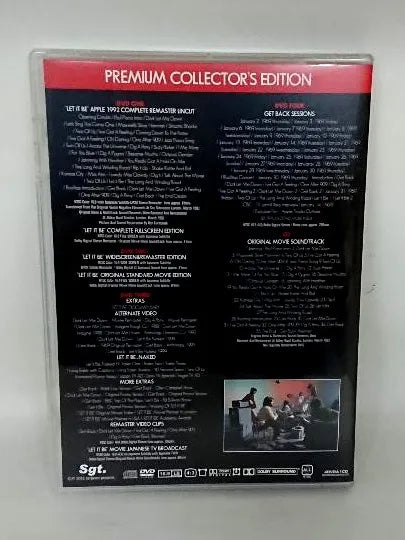 THE BEATLES / LET IT BE PREMIUM COLLECTOR'S EDITION (4DVD+1CD)