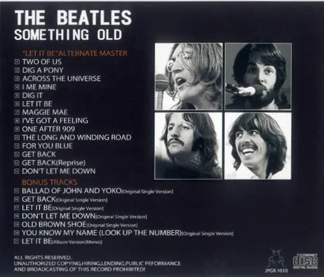 THE BEATLES / SOMETHING OLD (1CD)