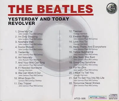 THE BEATLES / YESTERDAY AND TODAY REVOLVER (1CD)