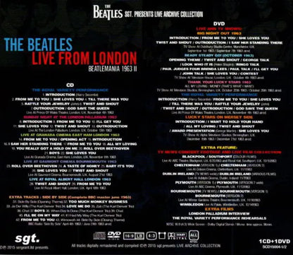 THE BEATLES / LIVE FROM LONDON (1CD+1DVD)
