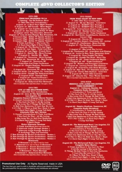 THE BEATLES / U.S.A. 1964  VOL.1 (4DVD)